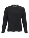 Gran Sasso Long-sleeve Crew-neck Sweater In Black
