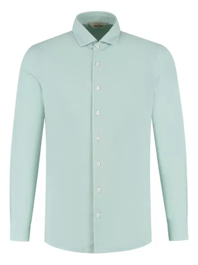 Gran Sasso Long-sleeve Shirt In Metallic