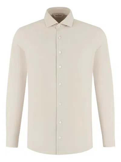 Gran Sasso Long-sleeve Shirt In Neutral