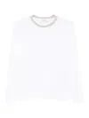 Gran Sasso Klassisches Langarmshirt In White