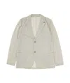 Gran Sasso Long-sleeved Casual Jacket In White