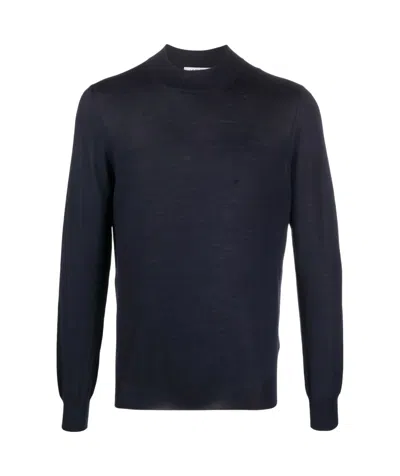 Gran Sasso Long-sleeved Sweater In Black