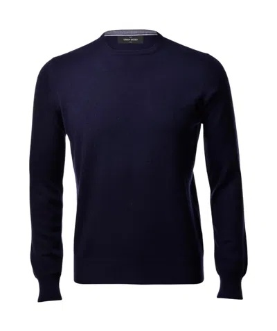 Gran Sasso Long-sleeved Sweater In Black