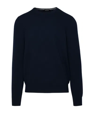 Gran Sasso Long-sleeved Sweater In Black