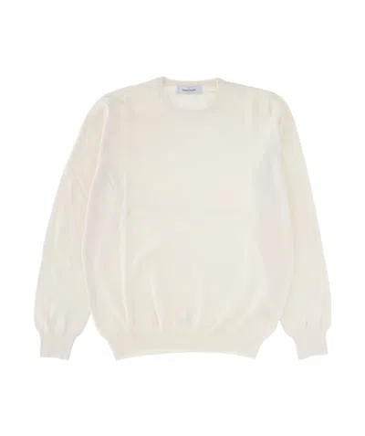 Gran Sasso Long-sleeved Sweater In White