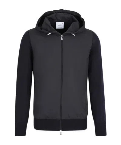 Gran Sasso Long-sleeved Casual Jacket In Black