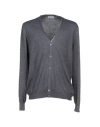 Gran Sasso Man Cardigan Grey Size 50 Virgin Wool