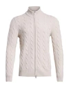 Gran Sasso Man Cardigan Ivory Size 42 Virgin Wool, Viscose, Cashmere In White