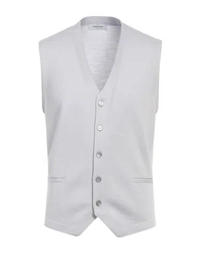 Gran Sasso Man Cardigan Light Grey Size 48 Virgin Wool In Gray