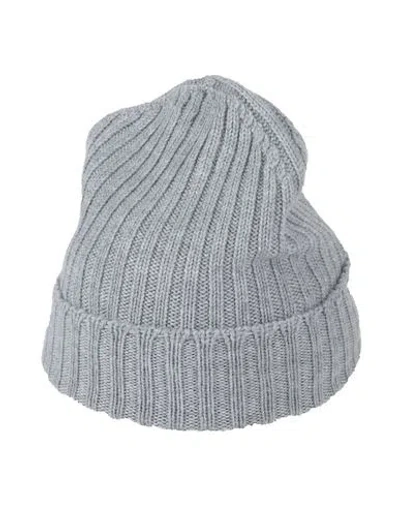 Gran Sasso Man Hat Grey Size Onesize Virgin Wool