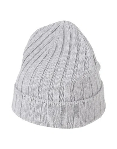 Gran Sasso Man Hat Grey Size Onesize Virgin Wool, Polyamide, Elastane