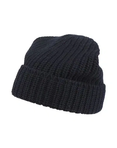Gran Sasso Man Hat Midnight Blue Size Onesize Virgin Wool
