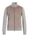 Gran Sasso Man Jacket Dove Grey Size 40 Virgin Wool, Viscose, Cashmere, Polyester, Polyurethane In Beige