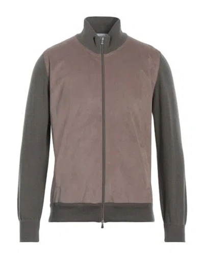 Gran Sasso Man Jacket Khaki Size 46 Virgin Wool, Viscose, Cashmere, Polyester, Polyurethane In Neutral