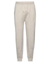 Gran Sasso Man Pants Beige Size 40 Cotton, Cashmere