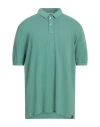 Gran Sasso Man Polo Shirt Light Green Size 48 Cotton