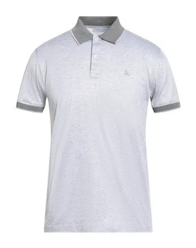 Gran Sasso Man Polo Shirt Light Grey Size 50 Cotton In Gray