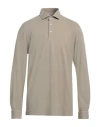 Gran Sasso Man Polo Shirt Sand Size 44 Cotton In Neutral