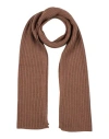 Gran Sasso Man Scarf Khaki Size - Virgin Wool In Beige