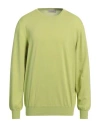 Gran Sasso Man Sweater Acid Green Size 46 Cotton
