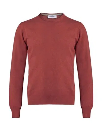 Gran Sasso Man Sweater Antique Rose Size 36 Virgin Wool, Cashmere, Viscose In Pink