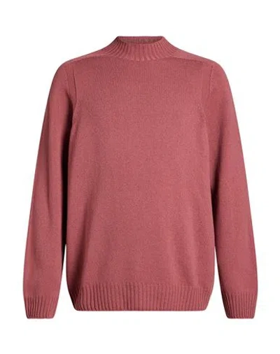 Gran Sasso Man Sweater Antique Rose Size 44 Virgin Wool In Pink