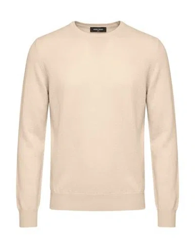 Gran Sasso Man Sweater Beige Size 38 Cashmere