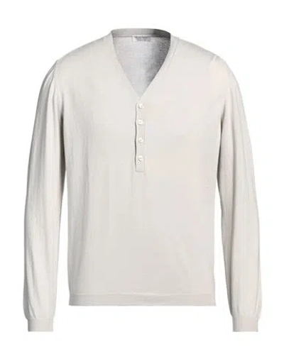 Gran Sasso Man Sweater Beige Size 44 Cotton