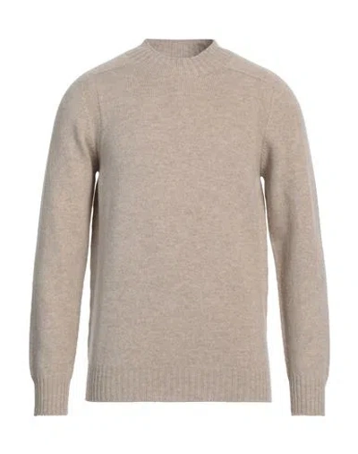 Gran Sasso Man Sweater Beige Size 40 Virgin Wool In Beige