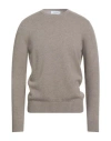 Gran Sasso Man Sweater Beige Size 44 Wool, Cashmere, Viscose In Gold