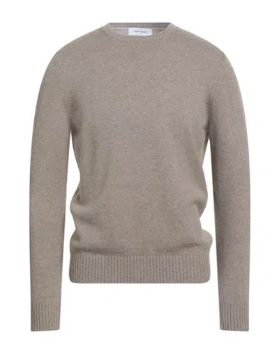 Gran Sasso Man Sweater Beige Size 44 Wool, Cashmere, Viscose In Gold