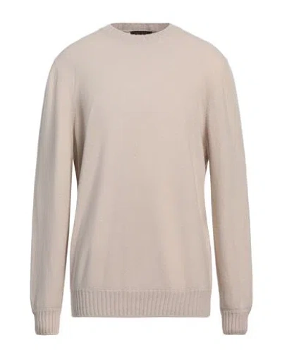 Gran Sasso Man Sweater Beige Size 46 Cashmere