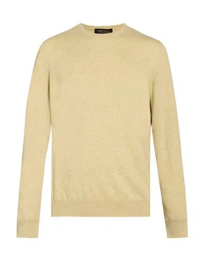 Gran Sasso Man Sweater Beige Size 46 Cashmere In Yellow