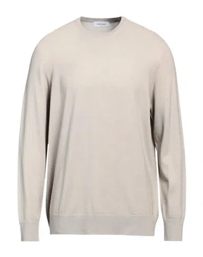 Gran Sasso Man Sweater Beige Size 46 Merino Wool, Elite
