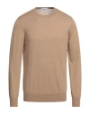 Gran Sasso Man Sweater Beige Size 46 Virgin Wool