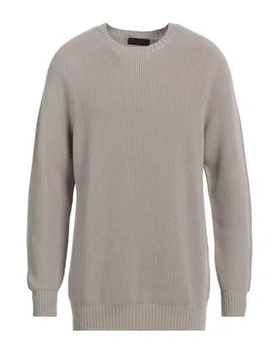Gran Sasso Man Sweater Beige Size 48 Virgin Wool