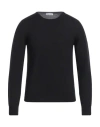 Gran Sasso Man Sweater Black Size 36 Virgin Wool