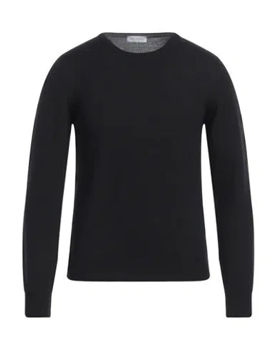 Gran Sasso Man Sweater Black Size 36 Virgin Wool