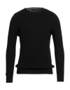 Gran Sasso Man Sweater Black Size 40 Virgin Wool