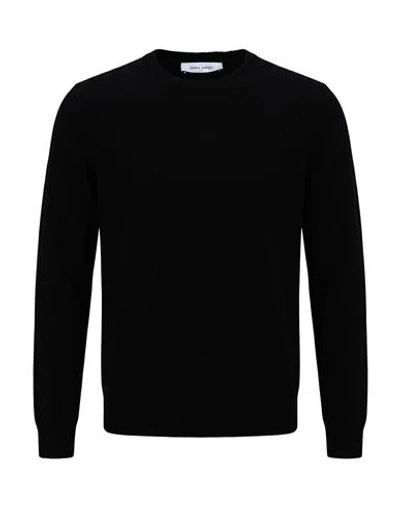 GRAN SASSO GRAN SASSO MAN SWEATER BLACK SIZE 42 VIRGIN WOOL, POLYAMIDE