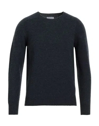 Gran Sasso Man Sweater Blue Size 44 Virgin Wool In Blue