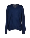 Gran Sasso Man Sweater Pastel Blue Size 48 Virgin Wool