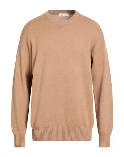 Gran Sasso Man Sweater Camel Size 46 Virgin Wool In Neutral