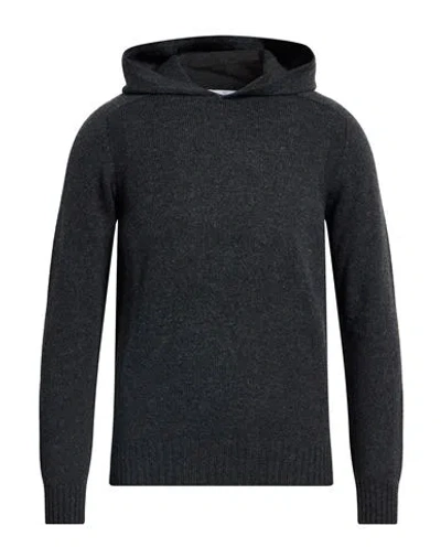 Gran Sasso Man Sweater Charcoal Size 40 Virgin Wool In Gray