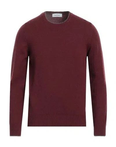 Gran Sasso Man Sweater Cocoa Size 36 Virgin Wool In Brown
