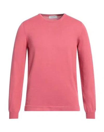GRAN SASSO GRAN SASSO MAN SWEATER CORAL SIZE 46 COTTON