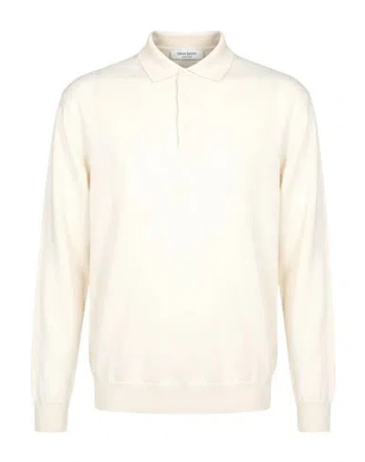 Gran Sasso Man Sweater Cream Size 48 Virgin Wool In White