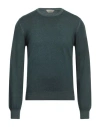 Gran Sasso Man Sweater Dark Green Size 38 Virgin Wool In Neutral