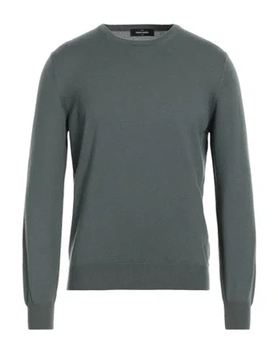 Gran Sasso Man Sweater Dark Green Size 42 Cashmere