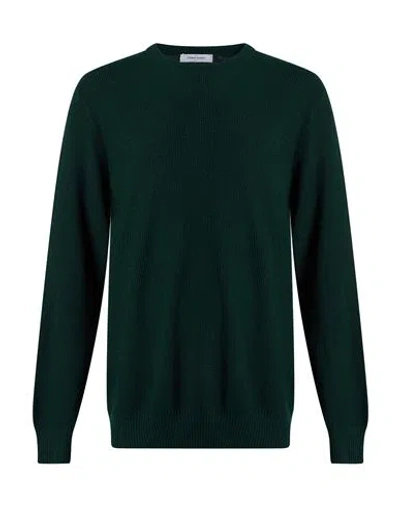 Gran Sasso Man Sweater Dark Green Size 46 Virgin Wool